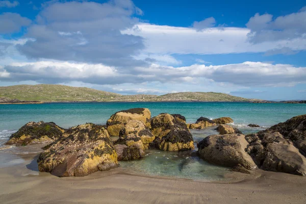 Περπατήστε Κατά Μήκος Derrynane Beach Abbey Island — Φωτογραφία Αρχείου