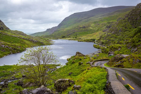 Gap Dunloe Mountain Pass Running North South County Kerry Ireland — Stock Photo, Image