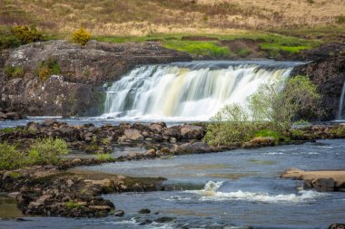 Aasleagh Şelalesi Killary Fjord, Co Mayo, İrlanda