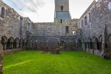 Moyne Manastırı Killala yakınlarında, Co Mayo, İrlanda
