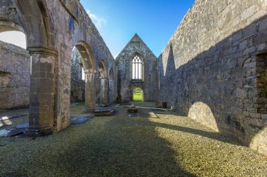 Moyne Manastırı Killala yakınlarında, Co Mayo, İrlanda