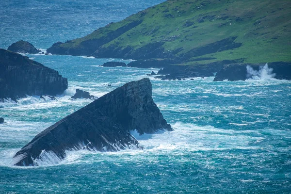 Rlanda Daki Güzel Okyanus Kerry Kayalıkları — Stok fotoğraf