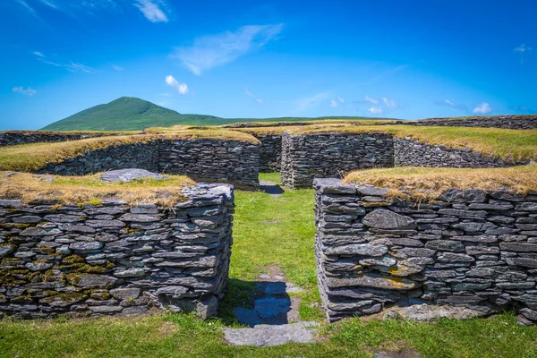 Leacanabuaile Stone Ringfort National Monument County Kerry Irlanda — Foto de Stock