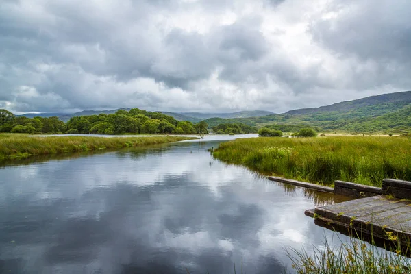 Schöner Oberer See Irland — Stockfoto