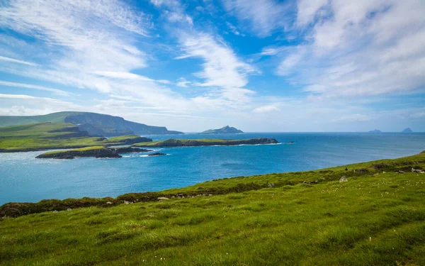 Zee Klif Bij Portmagee Dorp County Kerry Ierland — Stockfoto