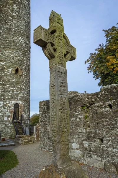 Monasterboice Highest Cross Ireland Lough Ireland — Stock Photo, Image