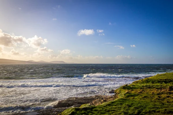 Spectacular Cliffwalk Downpatrick Head Mayo Ireland — Stock Photo, Image