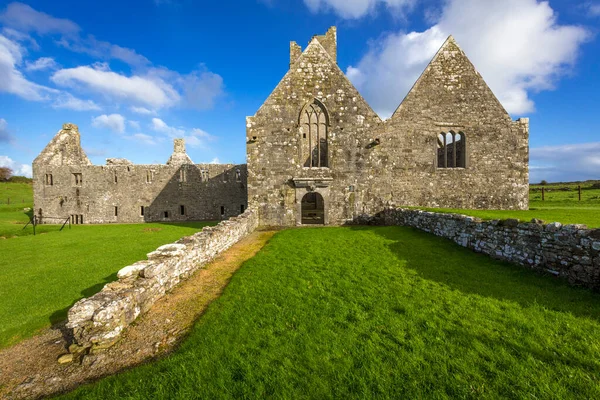 Abadia Moyne Perto Killala Mayo Irlanda — Fotografia de Stock