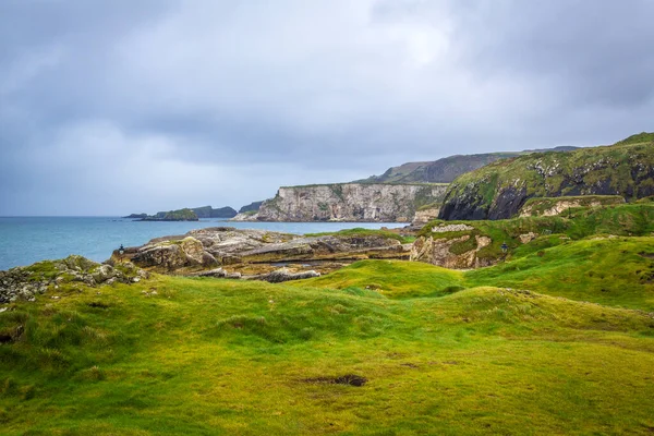 Přístav Malé Vesnici Ballintoy Městečku Civilní Farnosti Hrabství Antrim Irsko — Stock fotografie