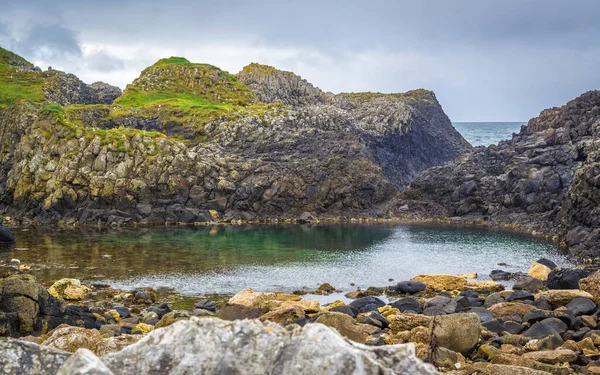 Přístav Malé Vesnici Ballintoy Městečku Civilní Farnosti Hrabství Antrim Irsko — Stock fotografie