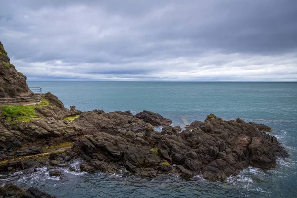 アイルランドの黒頭の海の崖 — ストック写真