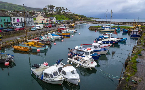 Carnlough Harbour Der Grafschaft Antrim Irland — Stockfoto