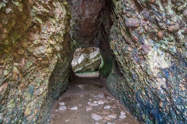 Pobřeží Cushendun Hrabství Antrim Irsko — Stock fotografie