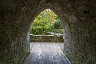 Güzel Tollymore Orman Parkı, Newcastle, Kuzey İrlanda 