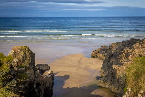 Sandy Beach Portstewart Strand, Co Derry, Kuzey İrlanda