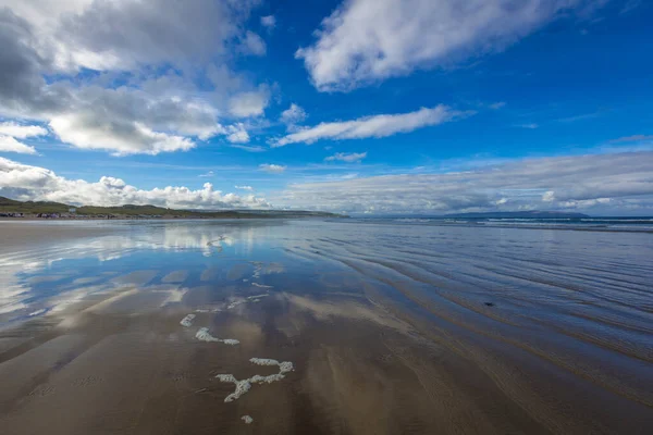 Praia Areia Portstewart Strand Derry Irlanda Norte — Fotografia de Stock