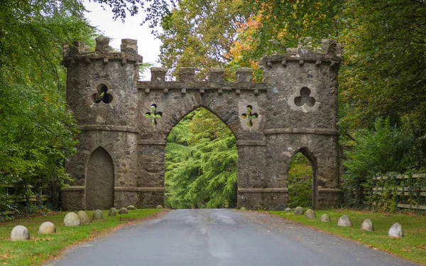 Barbican Gate Tollymore Forest Park Newcastle Irlanda Del Norte —  Fotos de Stock