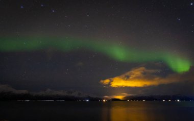 Skittenelv, Kuzey Norveç 'ten Kuzey Işıkları