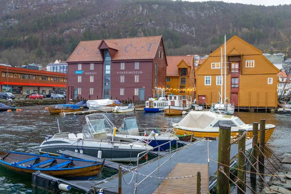 Vue Sur Ville Bergen Norvège — Photo