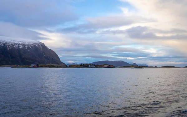 Beautiful Landscape Coast Norwegians Sea — Stock Photo, Image