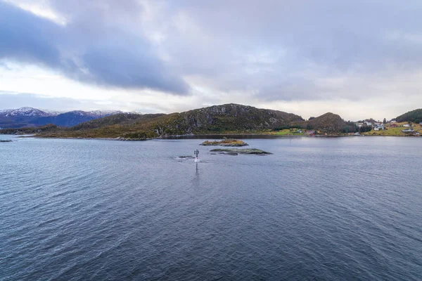 ノルウェーの海岸の美しい風景 — ストック写真