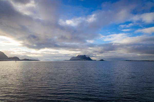 Schöne Landschaft Des Norwegischen Meeres — Stockfoto