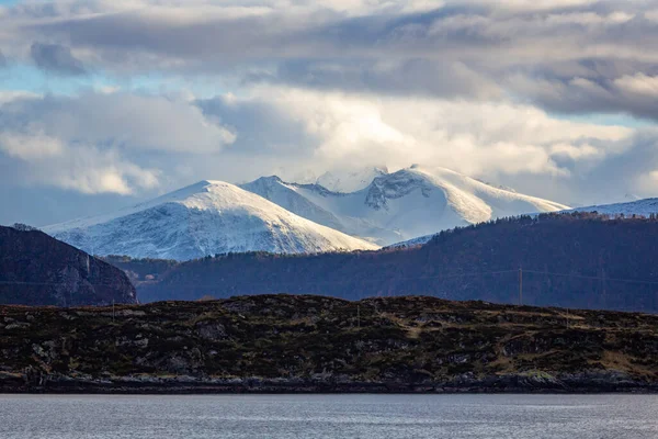 Bellissimo Paesaggio Del Mare Norvegia — Foto Stock