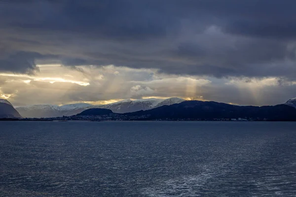 Beautiful Landscape Norwegian Sea — Stock Photo, Image