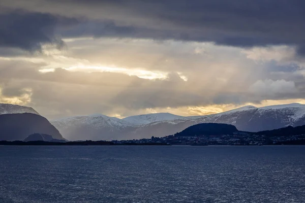 Hermoso Paisaje Del Mar Noruega —  Fotos de Stock