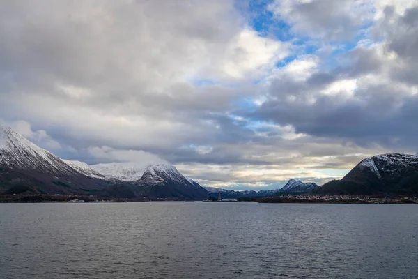 Hermoso Paisaje Del Mar Noruega —  Fotos de Stock