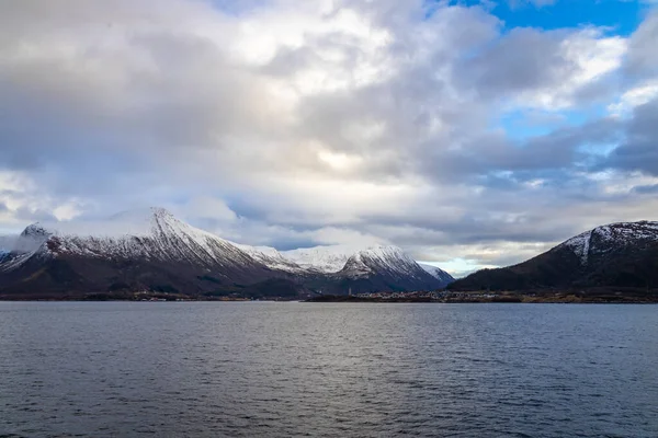 Прекрасний Краєвид Норвезького Моря — стокове фото