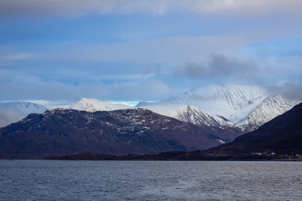 Piękny Krajobraz Morza Norweskiego — Zdjęcie stockowe