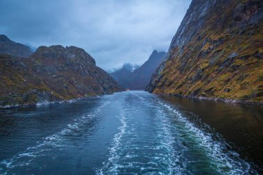Kuzey Norveç, Raftsund 'daki Trollfjord.