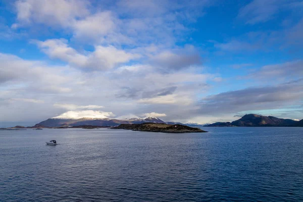 挪威海美丽的风景 — 图库照片