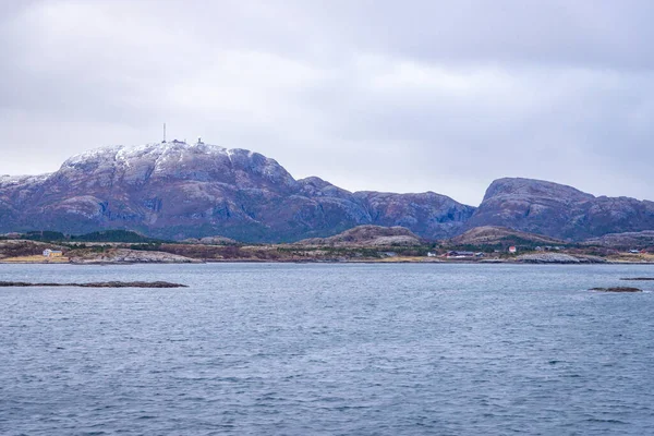 Vackert Landskap Vid Den Norska Kusten — Stockfoto