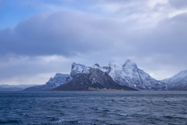 Bellissimo Paesaggio Del Mare Norvegia — Foto Stock