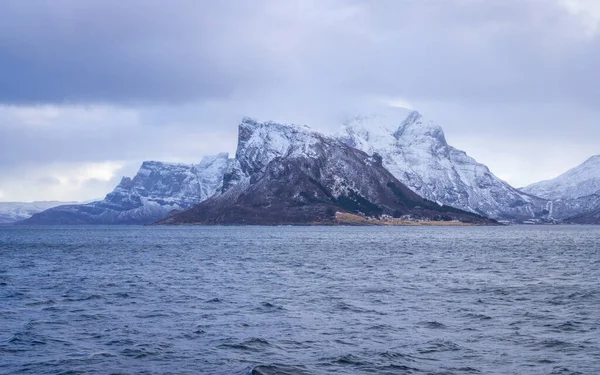 Όμορφο Τοπίο Της Νορβηγικής Θάλασσας — Φωτογραφία Αρχείου