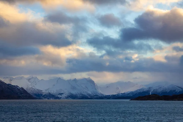 Schöne Landschaft Des Norwegischen Meeres — Stockfoto