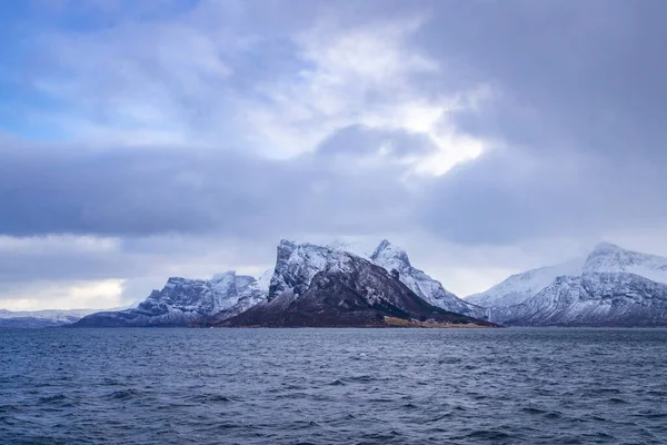 Beau Paysage Mer Norvège — Photo