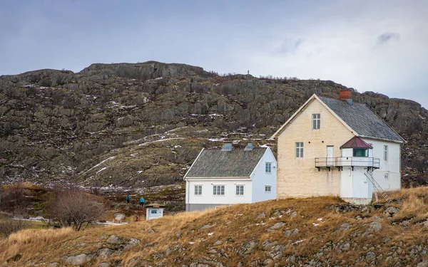 Entrée Port Pour Les Navires Bodo Mer Norvège — Photo