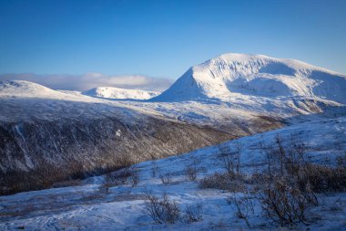 Tromso, Norveç üzerinde Fjellheisen manzarası