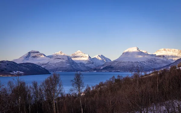 Landschaft Bei Seljelvnes Nordnorwegen — Stockfoto