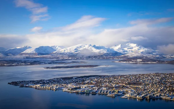 Veja Tromso North Norway — Fotografia de Stock