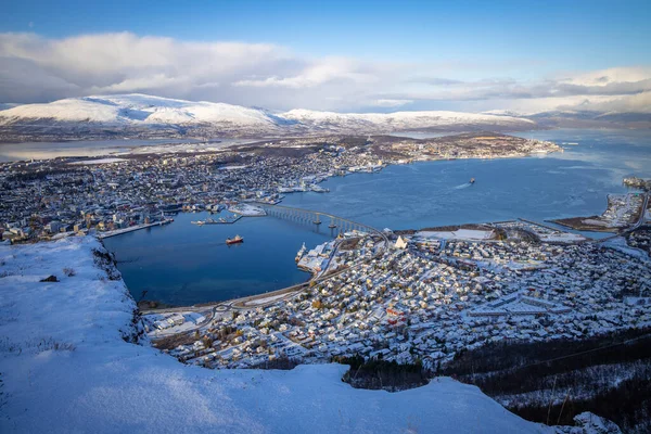 Vue Sur Tromso Norvège Nord — Photo