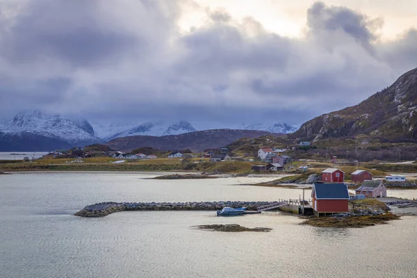 Hillesoy Est Une Ancienne Commune Norvégienne Comté Troms — Photo