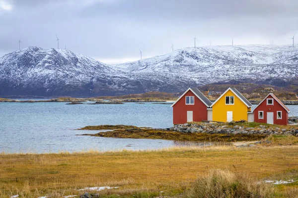 Hillesoy Est Une Ancienne Commune Norvégienne Comté Troms — Photo