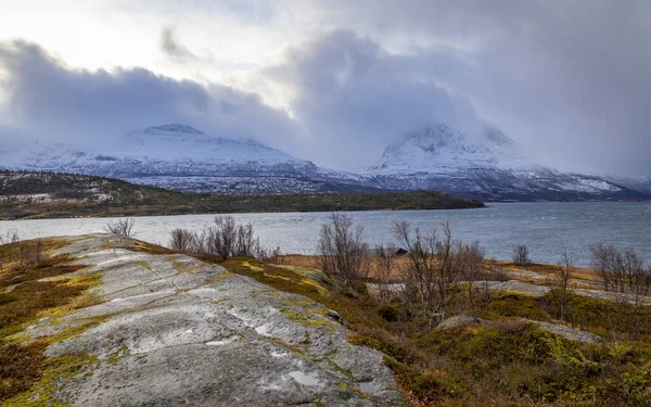 Rystraumen Küste Nordnorwegen — Stockfoto