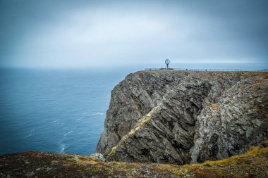 Norveç, Mageroya 'daki güzel Nordkapp manzarası