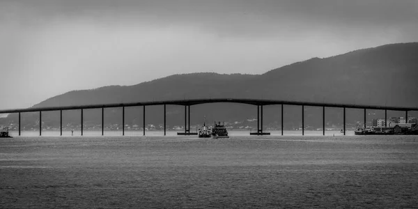 トロムズの橋 Finnmark County Norway — ストック写真