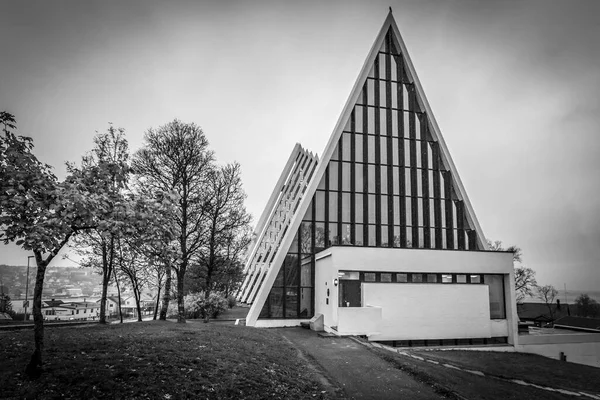 Modern Keresztény Templom Észak Norvégiában — Stock Fotó
